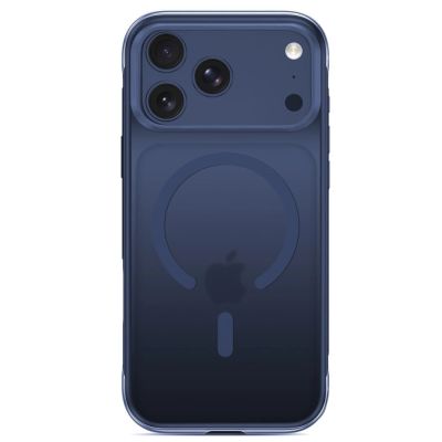 13. Tech-Protect MagAir MagSafe CC Case for iPhone 18 Pro / 17 Pro - Matte Dark Blue