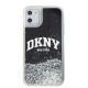 8. DKNY Liquid Glitter Big Logo case for iPhone 11 / Xr - black