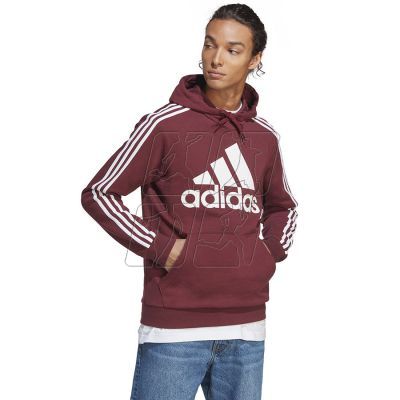 3. Sweatshirt adidas Big Logo 3 Stripes FL Hoody M H47057