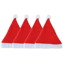SANTA CLAUS HAT - SET OF 4