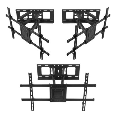 12. MACLEAN TV MOUNT, MAX VESA 600X400, 32-85", 60KG, VERTICAL AND HORIZONTAL ANGLE ADJUSTMENT, PROFILE 65-390MM, BLACK MC-789