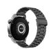 6. VELTORI VT100-1 Smartwatch + Black Silicone Strap + Black Eco Leather
