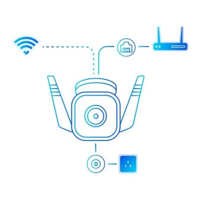 3. TP-Link Tapo TC65 Bullet IP Security Camera for Outdoor Use, 2304 x 1296 px, Ceiling/Wall Mount