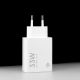 6. Xiaomi MDY-16-EF 1xUSB-A 33W Wall Charger with 3A USB-C Cable - White