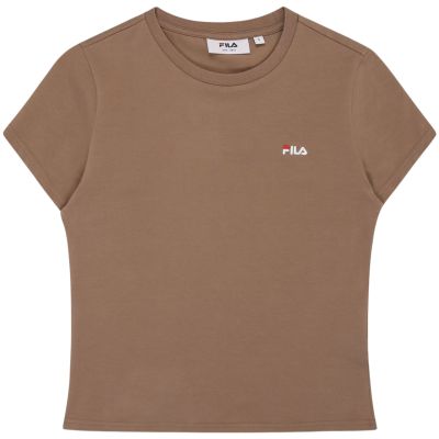 11. Fila Trivero women's T-shirt beige FAW1205 70008