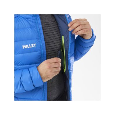 2. MILLET M Kamet Down Hoodie Jacket Blue