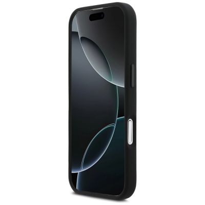 5. BMW M Silicon Vertical Logo MagSafe Case for iPhone 17 - Black