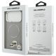 8. Karl Lagerfeld Karl & Choupette Pins MagSafe Case for iPhone 17 Pro - Gray