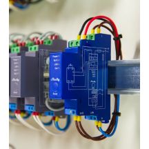 Shelly SHELLY_PRO_DIMMER_0/1-10V_PM Dimmer Built-in Light Dimmer Blue