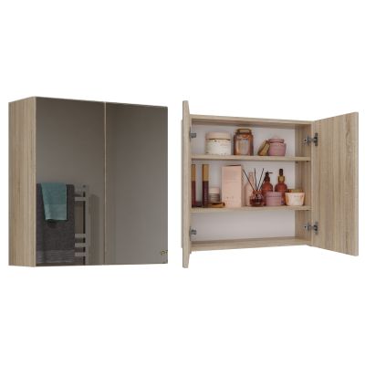 POLA BATHROOM CABINET 2 DOORS MIRROR SONOMA