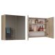 POLA BATHROOM CABINET 2 DOORS MIRROR SONOMA