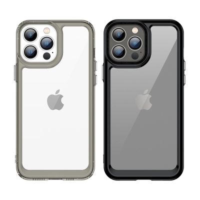 11. Outer Space Case Case for iPhone 12 Pro Max Hard Cover with Gel Frame Red