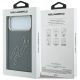 8. Karl Lagerfeld IML Big Signature Resin Metal Frame Case for iPhone 18 Pro Max / 17 Pro Max - Black