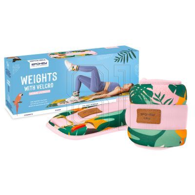 10. Spokey HOME JUNGLE ankle and wrist weights 2x 1.5 kg