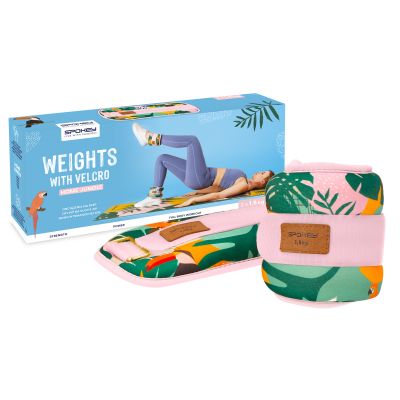 10. Spokey HOME JUNGLE ankle and wrist weights 2x 1.5 kg
