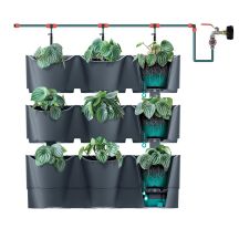 VERTICAL GARDEN FLOWER BED HANGING ANTHRACITE