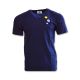 Wood Wood Ace patches T-shirt Navy - 10235704-2222-Navy