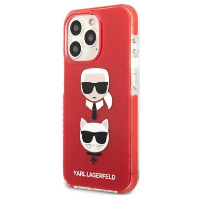 2. Karl Lagerfeld Karl&Choupette Head Case for iPhone 13 Pro / iPhone 13 - Red