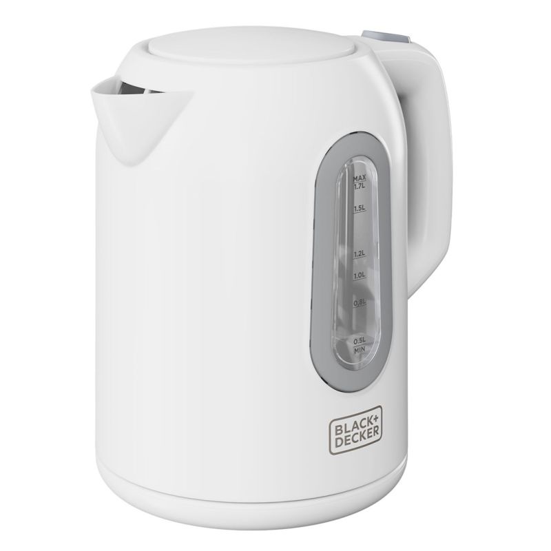 2. Black+Decker BXKE2204E Electric Kettle (2200 W; 1.7 l)