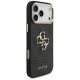 4. Guess 4G Big 4G Classic Logo Case for iPhone 17 Pro Max / 18 Pro Max - Black and Gold