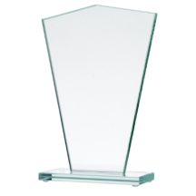 Glass trophy