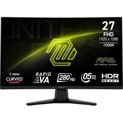 6. MSI MAG 274CXF computer monitor 68.6 cm (27") 1920 x 1080 px Full HD Black