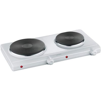 3. Severin DK 1042 cooktop White Countertop Sealed hob 2 zones