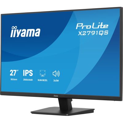 27. iiyama ProLite X2791QS-B1 computer monitor 68.6 cm (27") 2560 x 1440 px Quad HD LED Black
