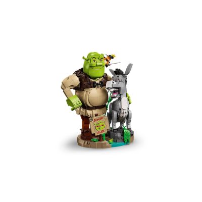 4. LEGO Icons 72423 - Shrek, Donkey & Puss in Boots