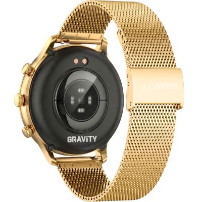 9. Smartwatch Gravity Gold Strap and Bracelet GT5-4