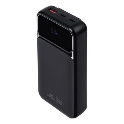 11. Rivacase VA2221 Lithium Polymer (LiPo) Power Bank 20000 mAh Black
