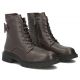 12. Women's leather ankle boots, dark brown, Filippo DBT8018