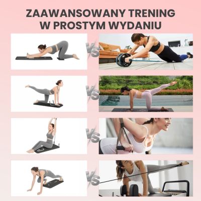 8. Extralink | Pilates Board | Reformer for Abdominal Exercises and Push-Ups