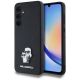 Karl Lagerfeld Saffiano Karl&Choupette Pin case for Samsung Galaxy A35 - black