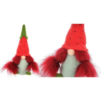 6. gnome STRAWBERRY 20CM SPRING DECORATION GIRL