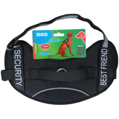16. DOG HARNESS WITH REFLECTIVE TAPE 41 - 67 CM LARGE