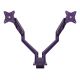 3. Arozzi AZ-ALZARE-NEO-DUO-PP Monitor Holder/Stand 81.3 cm (32") Desk Purple
