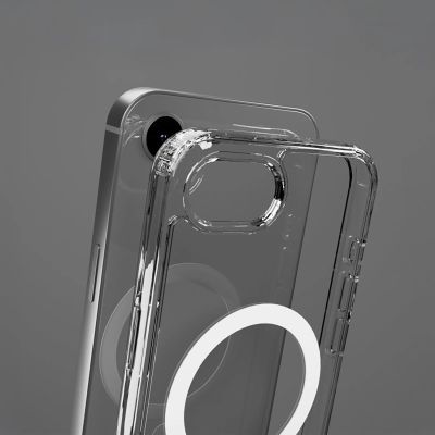 3. SBS Extreme Mag D3O MagSafe Case for iPhone 16e/17e - Transparent