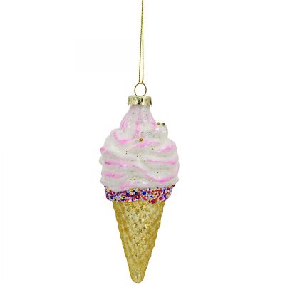 6. GLASS BALL MAT ICE CREAM MICA