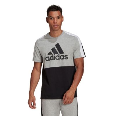 2. adidas Essentials Colorblock Single Jersey Tee M HE4334