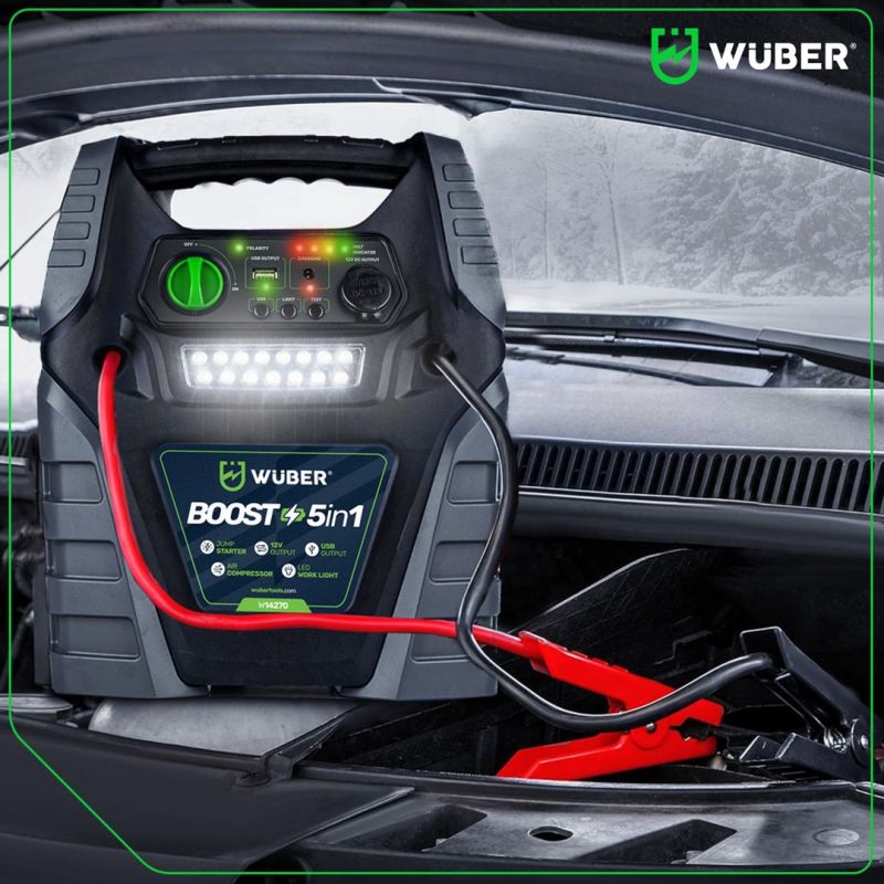 13. Booster compressor 5 in 1 with start-up W14270 WUBER