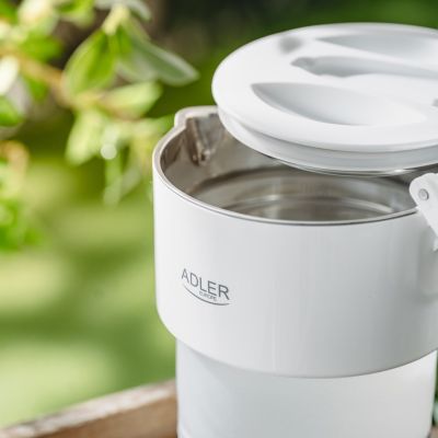 Silicone kettle ADLER AD 1377w white