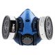 Silicone half mask + 2x P3 filter