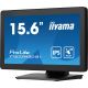 23. Monitor IIYAMA T1633MSC-B1 15.6inch PCAP Full HD Bezel Free Front 10P Touch 385cd/m2 HDMI DP USB Interface HUB 2x2.0 Speakers