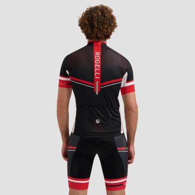 4. Rogelli Gara Mostro II T-shirt Black and Red 7XL