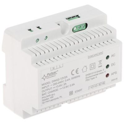 DING2-12V2A DING2 13.8V/2A switching buffer power supply for DIN rail Grade 2