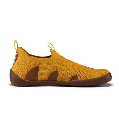 4. Affenzahn Flinky Tiger knitted barefoot slippers (01397-10004)
