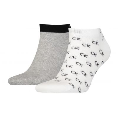 Calvin Klein Sneaker 2P All Over Socks 701218715004