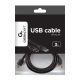 3. GEMBIRD CCP-USB2-AMAF-10 cable (USB 2.0 type AF - USB 2.0 type AM; 3m; black)
