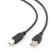 2. GEMBIRD CCP-USB2-AMBM-10 cable (USB 2.0 type AM - USB 2.0 type BM; 3m; black)